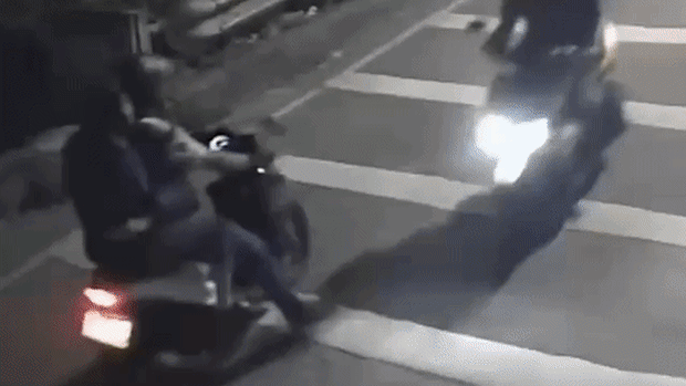 Indonesian activist attacked.