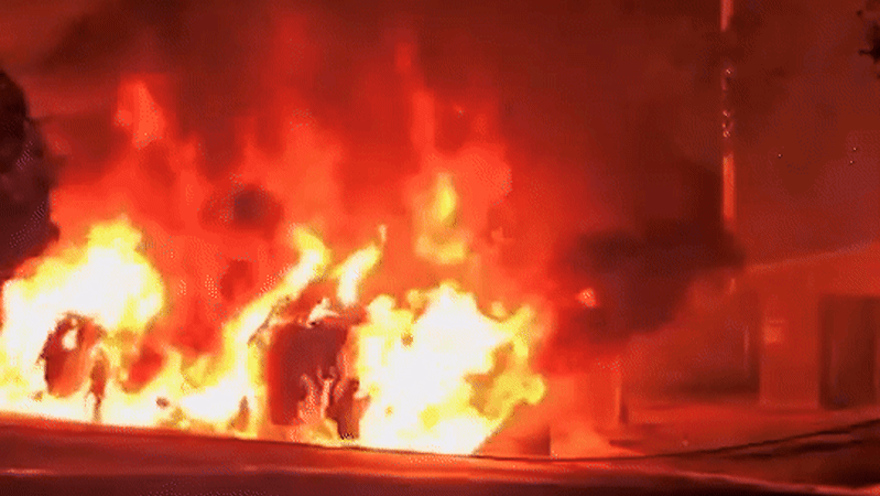 ‘It was just madness’: Three cars destroyed in Sydney firebombing