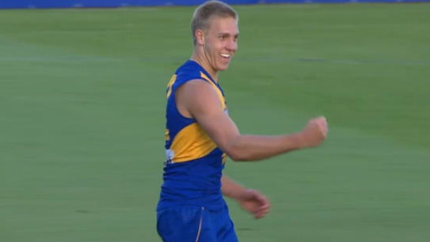 Teenager Oscar Allen will likely replace Josh Kennedy if he's unfit for the round one clash with Brisbane.