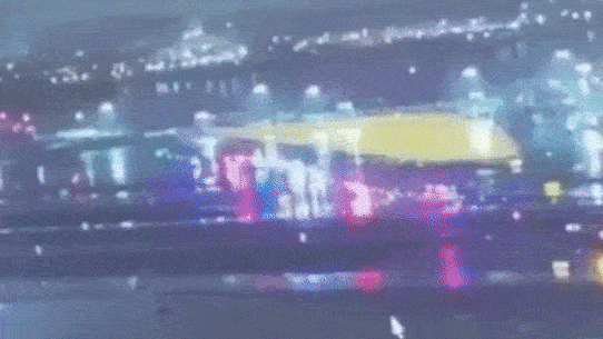 Air Canada plane hits fire truck at LaGuardia Airport, New York