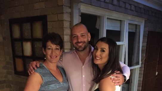 Rhonda Lumsden with her children Blair and Elliot