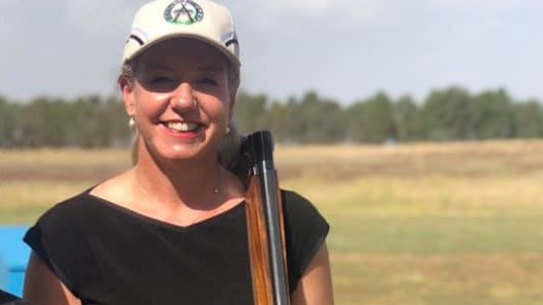 Senator Bridget McKenzie at the Wangaratta Clay Target Club