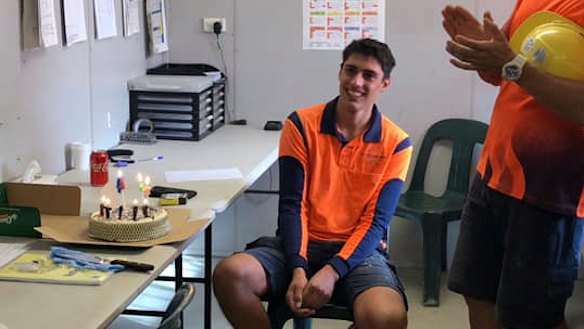 Christopher Cassaniti, 18, died at the scene of the collapse.