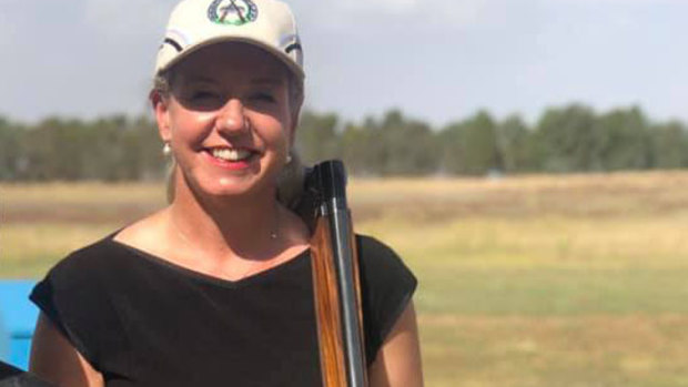 Senator Bridget McKenzie at the Wangaratta Clay Target Club