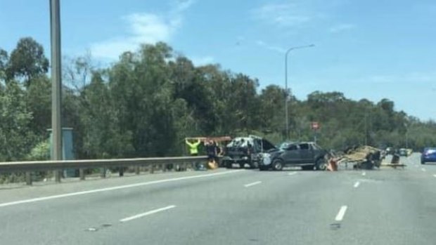 Murrumba Downs crash forces lane closures on the Bruce Highway, Queensland.