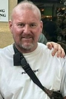 Paul Dougan (pictured) is understood to be a British citizen who has lived in Perth for at least two decades.