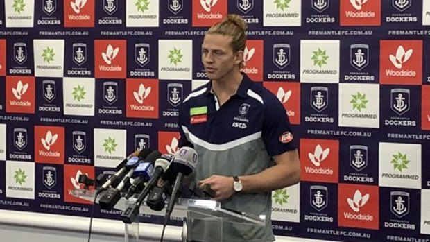 Nat Fyfe says he wouldn't have signed with Fremantle for six years if he didn't believe in the club's rebuild.
