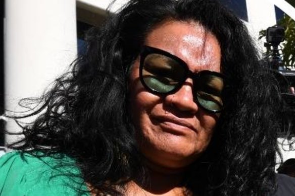 Uiatu “Joan” Taufua, mother of NRL player Payne Haas.