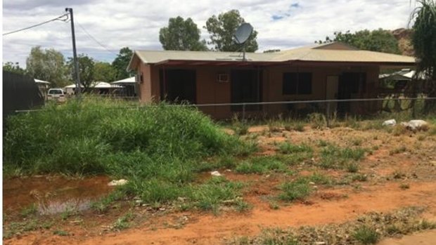 A house in WA's remote Kimberley visited by the review team. 