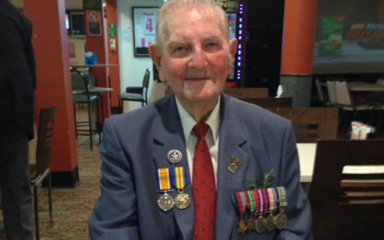 Stan Roberts, Anzac Day 2016.