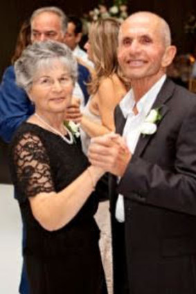 Tony Tsakis and his wife. 