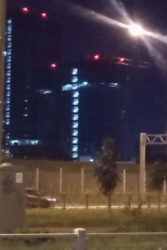 The Wagner headquarters building in St Petersburg.