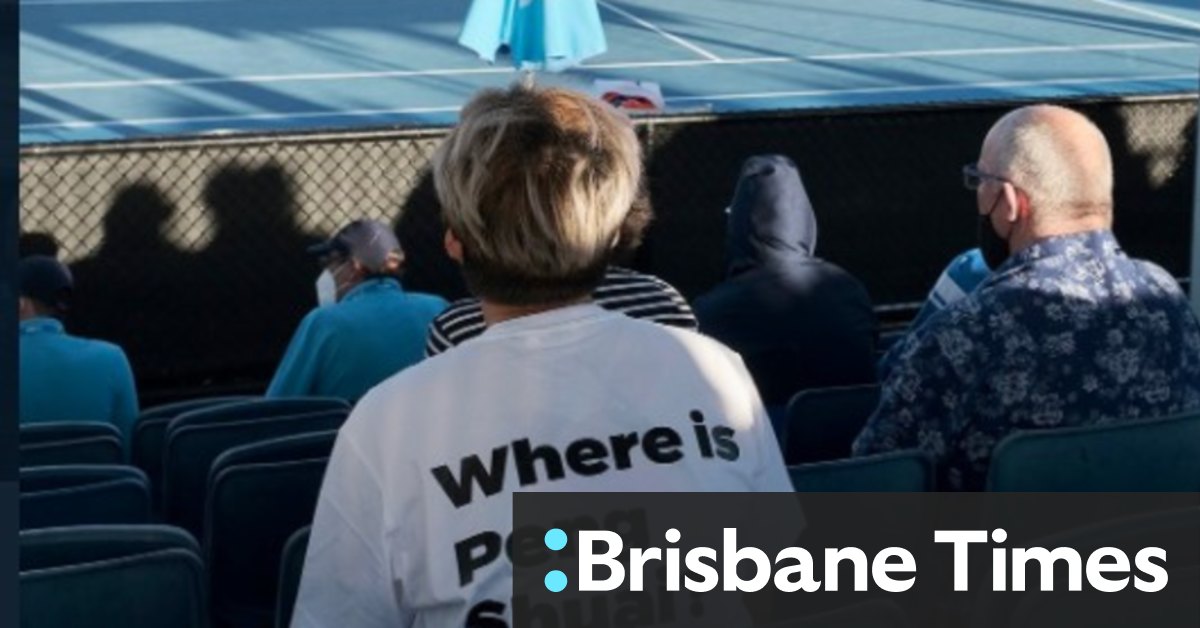 Tennis Australia membatalkan larangan ‘Di mana Peng Shuai?’  kemeja