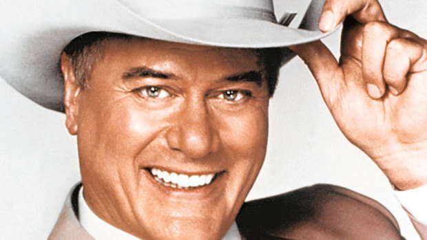 Actor Larry Hagman played oil baron JR Ewing in Dallas.