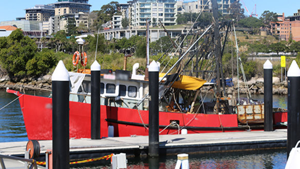 The Coralynne, on which police allegedly found more than a tonne of cocaine. 