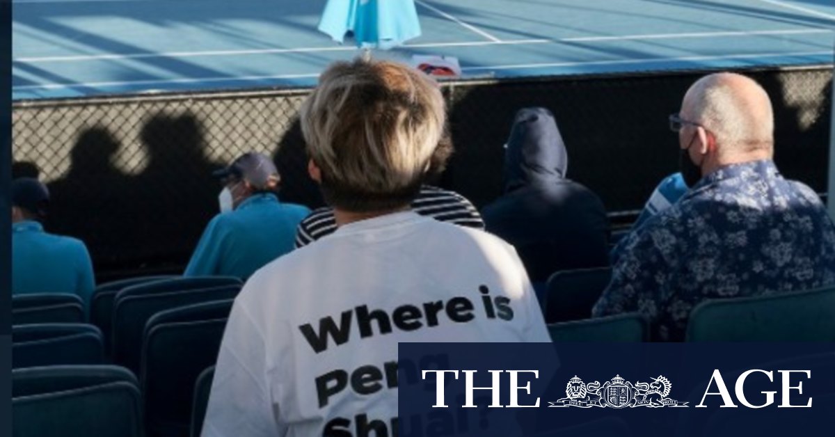 Australian Open 2022: Peng Shuai supporters to distribute shirts at women's final as Tennis Australia double down - Vimarsana News