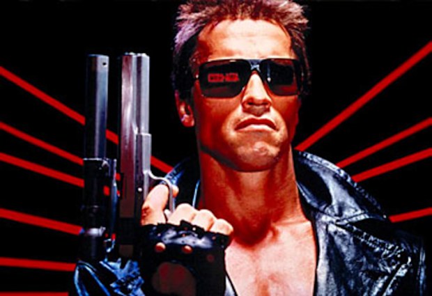 Arnold Schwarzenegger in The Terminator (Orion)