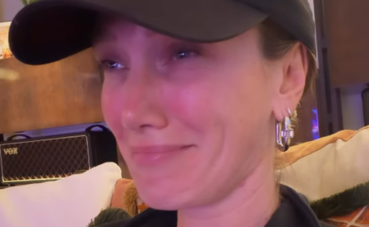 ‘Rough week’: Delta Goodrem fights back tears as she gives injury update