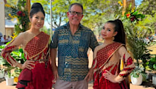 Luke Gosling at the NT Thailand Grand Festival in Darwin on July 18.