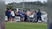 Six people have since been charged following the all-in brawl.