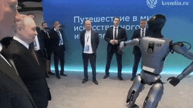 ‘Very beautiful’: A new robot dances for Putin days after embarrassing faceplant