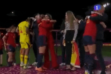 Spanish football federation chief Luis Rubiales caused a stir with his treatment of players on the victory dais at the World Cup, particularly this kiss he planted on Jenni Hermoso.
