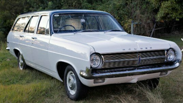 A Holden station wagon believed to be the model police were seeking in 1974. The cars were extremely common.