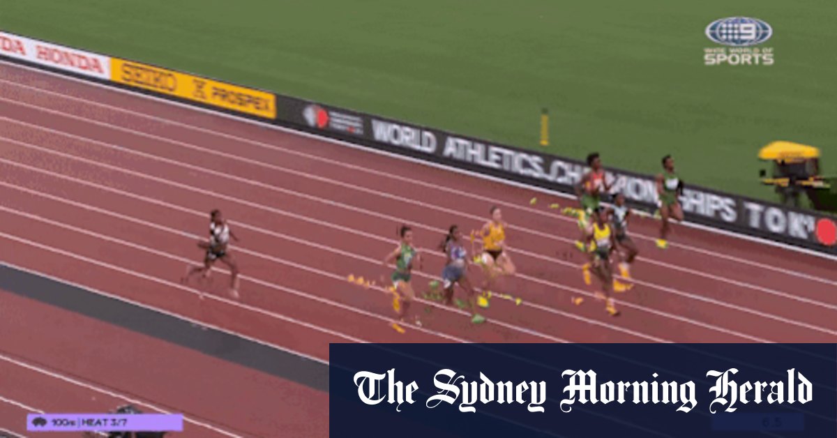 Watch: Scintillating Torrie Lewis breaks national record to make semi-final in toughest heat of all