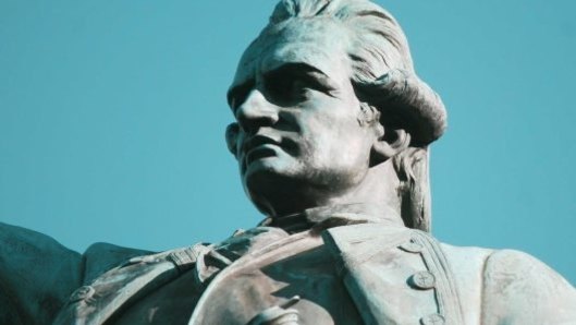 Captain Cook statue, Hyde Park, Sydney.