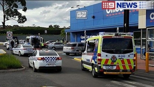 The scene of the fatal shooting in Campbellfield.