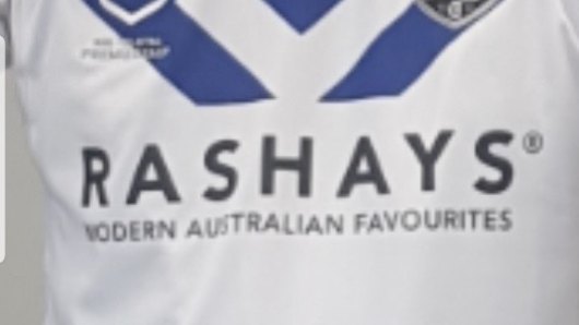 The Bulldogs had been on the verge of signing Rashay's as a main sponsor.