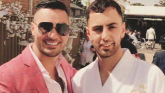 Salim Mehajer and Ahmed Jaghbir face charges over a crash at a Lidcombe intersection in October last year. 