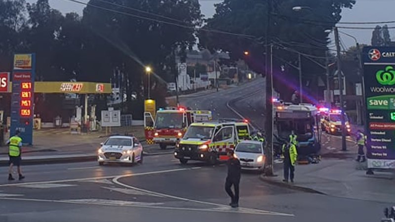 West Ryde Bus And Car Crash Footage Of Fatal Collision Released