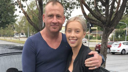 Jamie Phillips, 46, pictured with his daughter, was found dead in Sydney's south west.