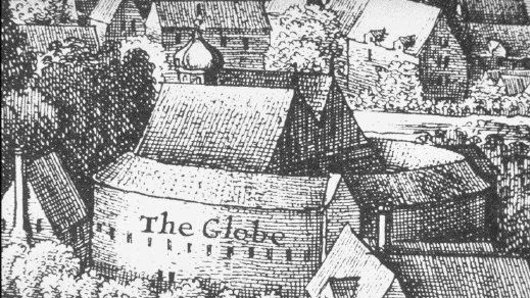 Gone but not forgotten: The original Globe Theatre.