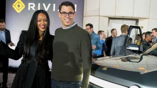 Having been kept in obscurity, the Rivian ute now gets celebrity treatment. Singer Rihanna presented the vehicle with CEO RJ Scaringe at its debut in November.