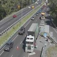 Gateway Motorway clears after truck loses load in Brisbane's north