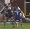 Super League head knock.
