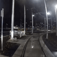 In the dead of night, testing begins on Parramatta light rail