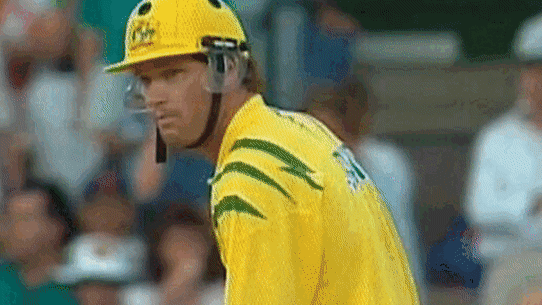 Curtly Ambrose v Dean Jones rolling gif