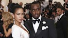 Cassandra Ventura, aka Cassie, and Sean “Diddy” Combs at the Met Gala in 2015.