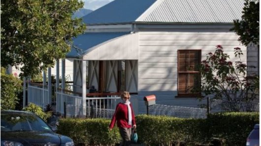 Traditional Queensland housing style in Brisbane.