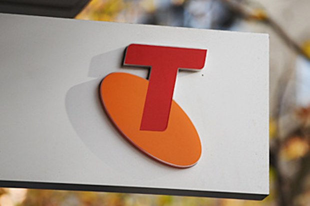 Telstra sign (Getty)