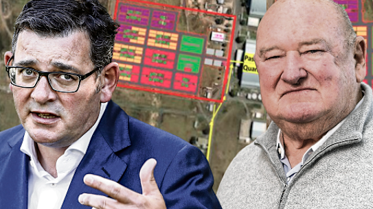 Daniel Andrews and Lindsay Fox.