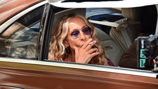 Despite the well-known dangers of smoking, 
it has made a comeback in film and TV shows.