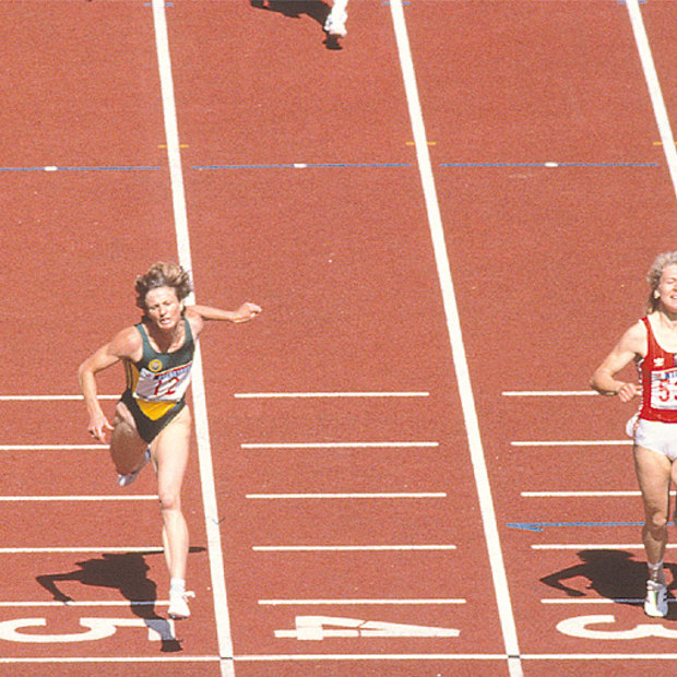 Debbie Flintoff-King (second from left). 