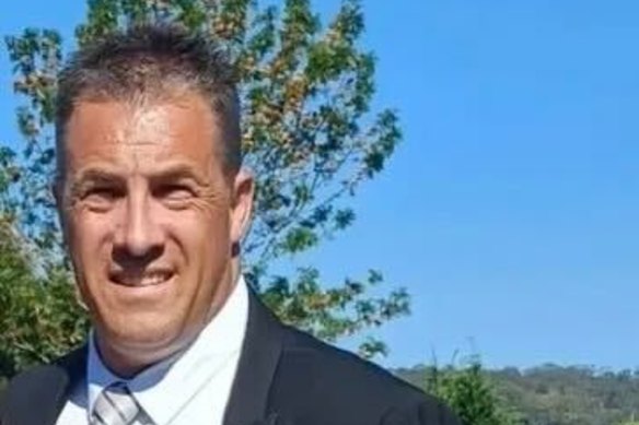 Former senior constable Andrew Craig Adams who worked at Corio police station.