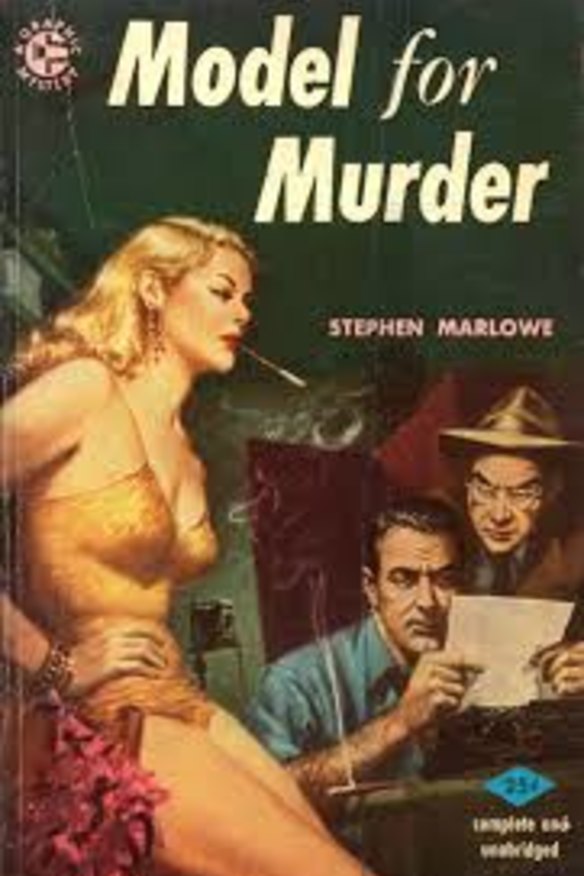 Painted pulp covers dominated in the 1940s and ’50s.