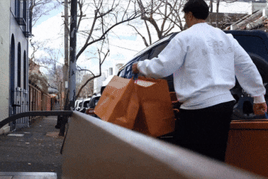 Joseph Suaalii takes his Louis Vuitton bags to his Defender in Surry Hills.