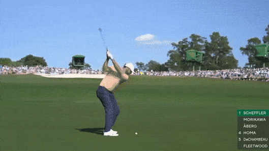 The shot that broke his rivals’ hearts and won Scheffler the US Masters